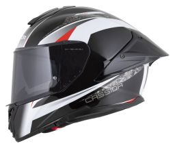 Přilba Integral GTS 2.1 Mega, CASSIDA (černá/bílá/červená) plexi s přípravou pro Pinlock 2026
