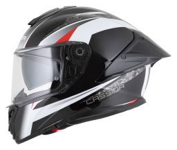 Přilba Integral GTS 2.1 Mega, CASSIDA (černá/bílá/červená) plexi s přípravou pro Pinlock 2026