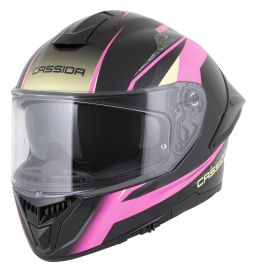 Přilba Integral GTS 2.1 Mega, CASSIDA (černá/růžová/bílá/vanilková) plexi s přípravou pro Pinlock 2026