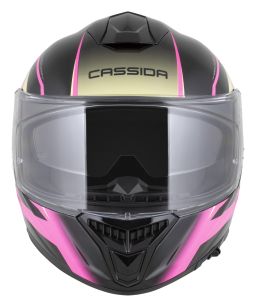 Přilba Integral GTS 2.1 Mega, CASSIDA (černá/růžová/bílá/vanilková) plexi s přípravou pro Pinlock 2026