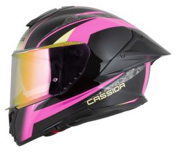 Přilba Integral GTS 2.1 Mega, CASSIDA (černá/růžová/bílá/vanilková) plexi s přípravou pro Pinlock 2026