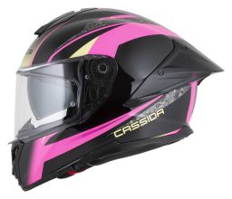Přilba Integral GTS 2.1 Mega, CASSIDA (černá/růžová/bílá/vanilková) plexi s přípravou pro Pinlock 2026