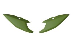 Bočné číslové tabuľky YAMAHA Tenere, RTECH (navy zelená, pár)