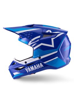 Prilba S-M3 YAMAHA kolekce, ALPINESTARS, detská (modrá/bílá) 2026