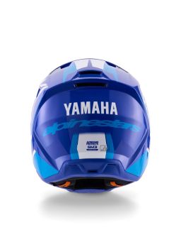 Prilba S-M3 YAMAHA kolekce, ALPINESTARS, detská (modrá/bílá) 2026