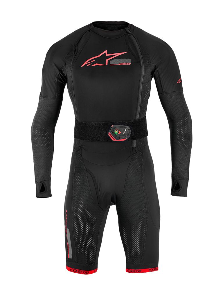 Airbagová vesta TECH-AIR®10 V2 system, ALPINESTARS (černá/červená/šedá) 2026