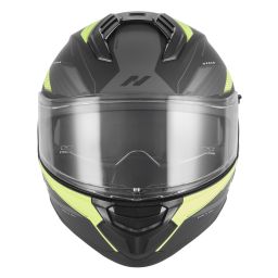 Prilba N304-S REVO, NOX (čierna matná, žltá fluo) 2026