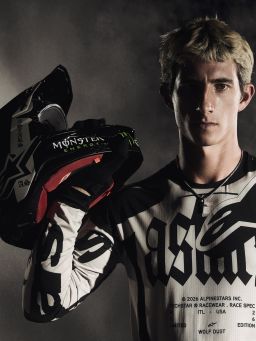 Dres TECHSTAR limitovaná edice WOLF DUST, ALPINESTARS (písková/černá) 2026