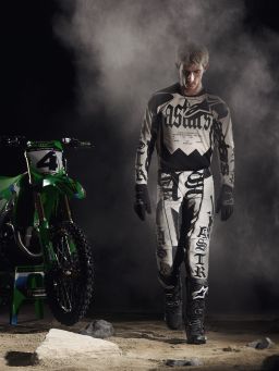 Kalhoty TECHSTAR limitovaná edice WOLF DUST, ALPINESTARS (písková/černá) 2026