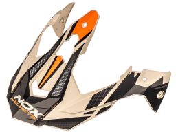 šilt pre prilby N312 TRACK, NOX (piesková matná,oranžová)