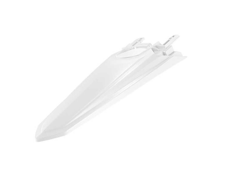 Blatník zadný SHERCO, RTECH (biely)