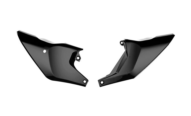 Bočné číslové tabuľky HUSQVARNA, RTECH (čierne)