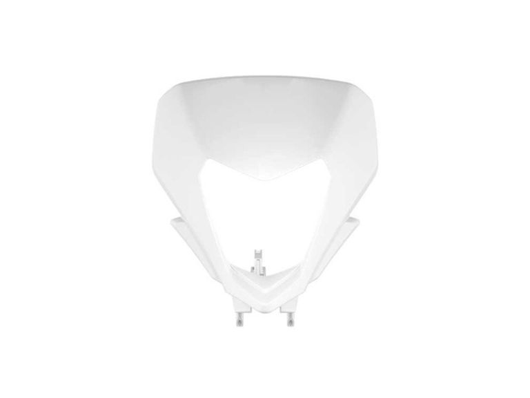 Predné maska sa svetlom SHERCO, RTECH (biela)