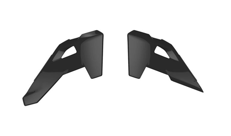 Spojlery chladiča HUSQVARNA, RTECH (čierne)