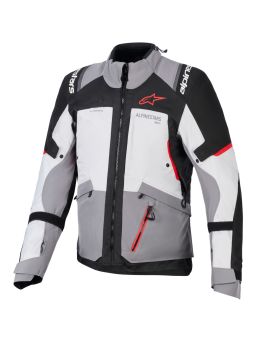 Bunda ANDES V4 DRYSTAR, ALPINESTARS (tmavo šedá/světle šedá/černá/červená) 2026