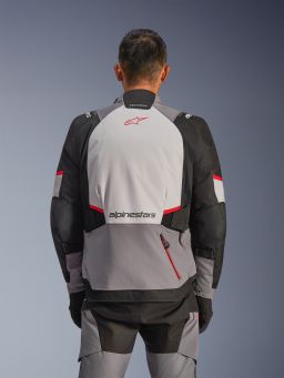 Bunda ANDES V4 DRYSTAR, ALPINESTARS (tmavo šedá/světle šedá/černá/červená) 2026
