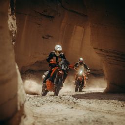 Bunda ANDES V4 DRYSTAR, ALPINESTARS (krémová/světle hnědá/černá/oranžová fluo) 2026