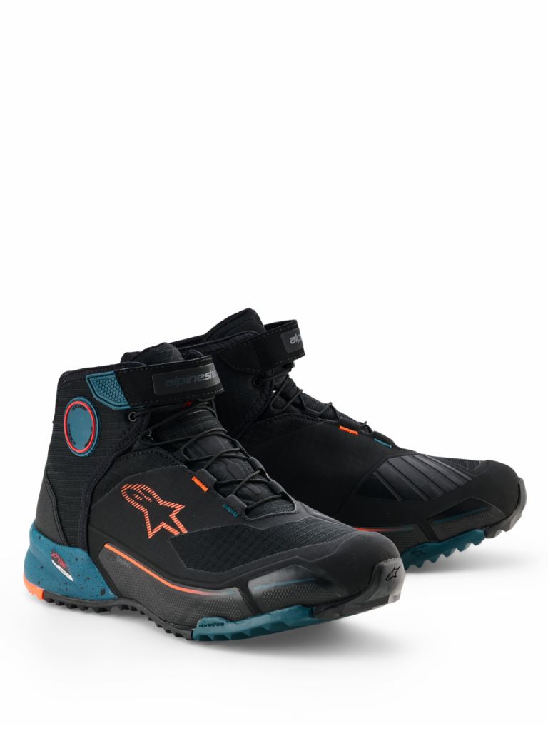 Topánky CR-X DRYSTAR, ALPINESTARS (černá/modrá/oranžová fluo) 2026