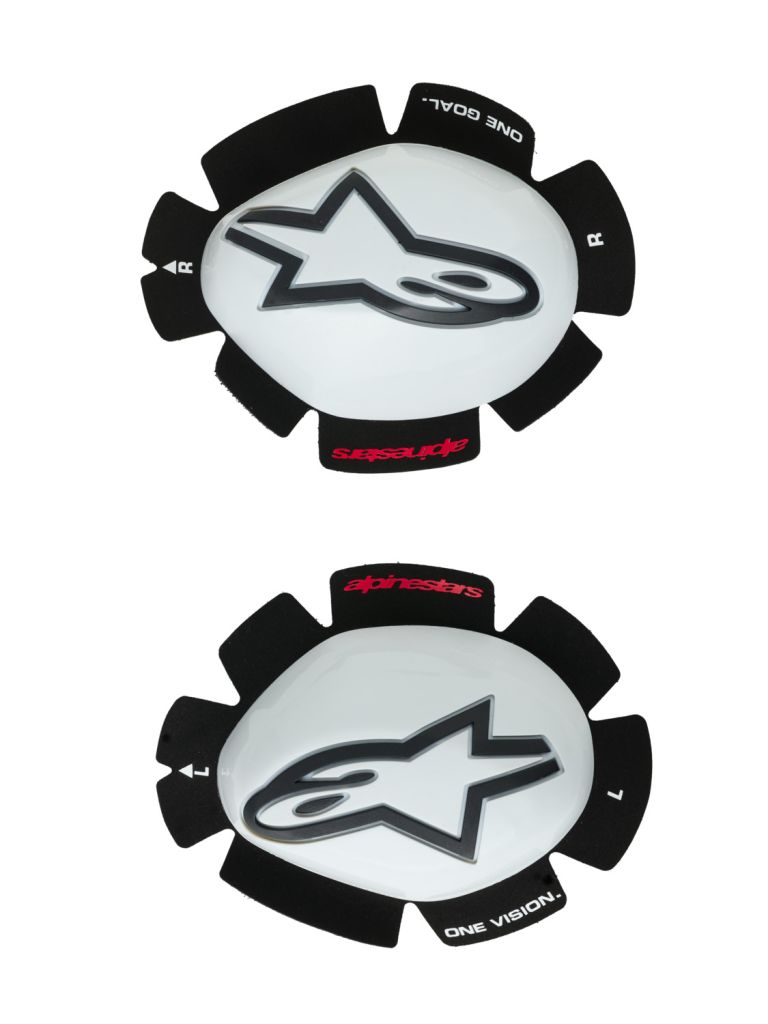 Slidery GP TECH, ALPINESTARS (bílé/černé) 2026