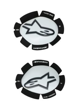 Slidery GP PLUS, ALPINESTARS (bílé/černé) 2026