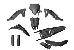 Kompletné sada plastov 7 dielov TALARIA, RTECH (čierna)