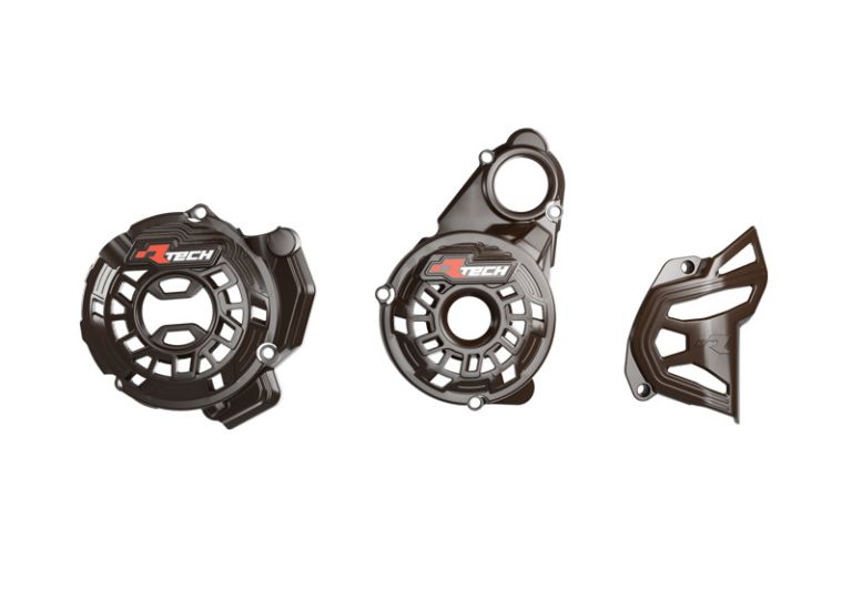 Bočná kryty motora KOVE, RTECH (čierne)