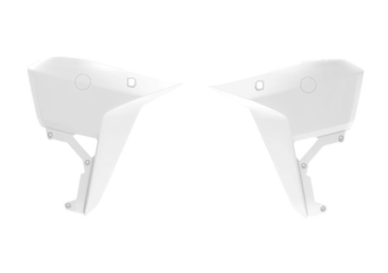 Vrchný spojlery chladiča KOVE, RTECH (biele)