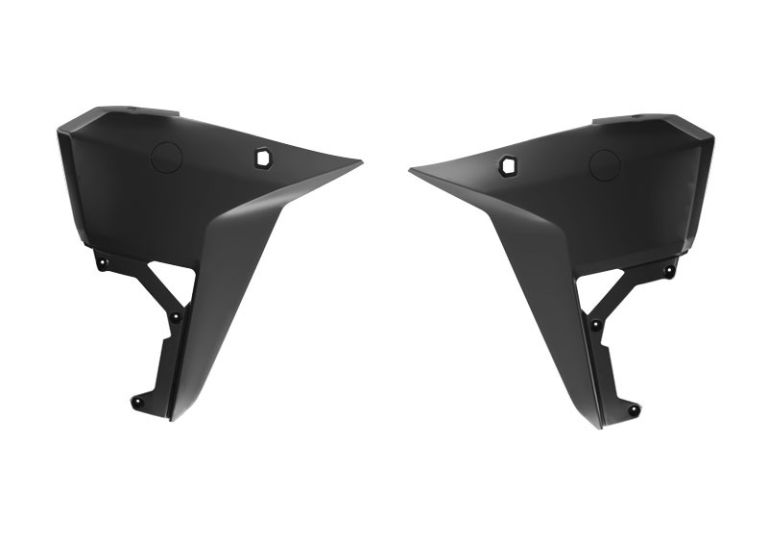 Vrchný spojlery chladiča KOVE, RTECH (čierne)