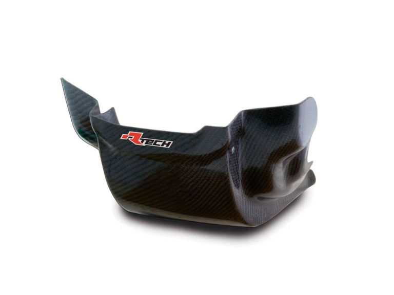 Karbónový kryt motora TM, RTECH (čierny)