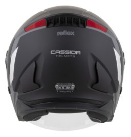 Prilba Reflex 2.0 Safety, CASSIDA (čierna matná/šedá/stříbrná reflexné) 2026
