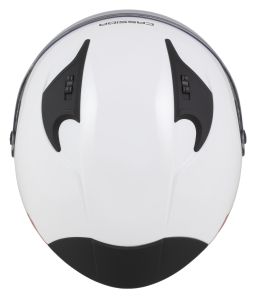 Prilba Reflex 2.0 Safety, CASSIDA (bílá/červená/šedá/stříbrná reflexné) 2026