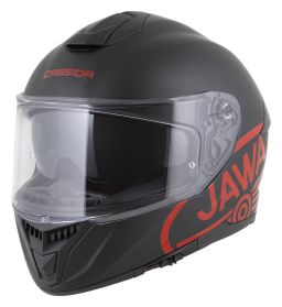 Přilba Integral GT 2.1 Jawa Solid, CASSIDA (černá mat/červená lesk)