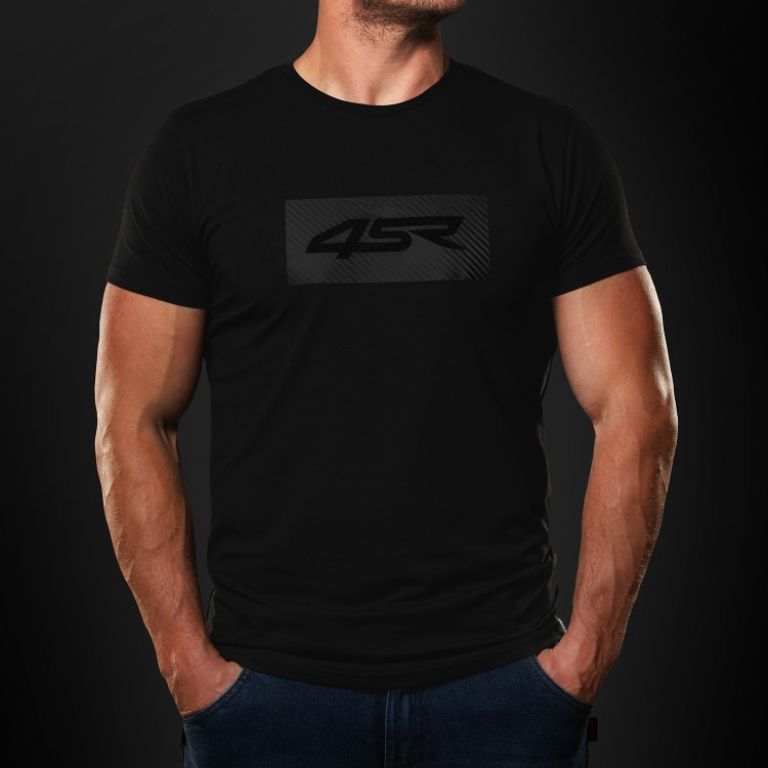 Tričko 4SR Logo Carbon Black