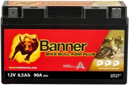 Baterie AGM plus 12V, BGT7B-4, 6,5Ah, 90A, BANNER Bike Bull AGM PLUS 150x65x93