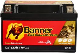 Baterie AGM plus 12V, BGTZ10-S, 8,6Ah, 170A, BANNER Bike Bull AGM PLUS 150x86x94