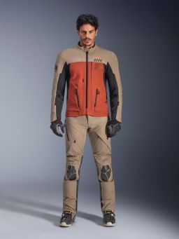 Bunda AMT-8 STRETCH DRYSTAR XF, ALPINESTARS (hnědá/oranžová/černá) 2026