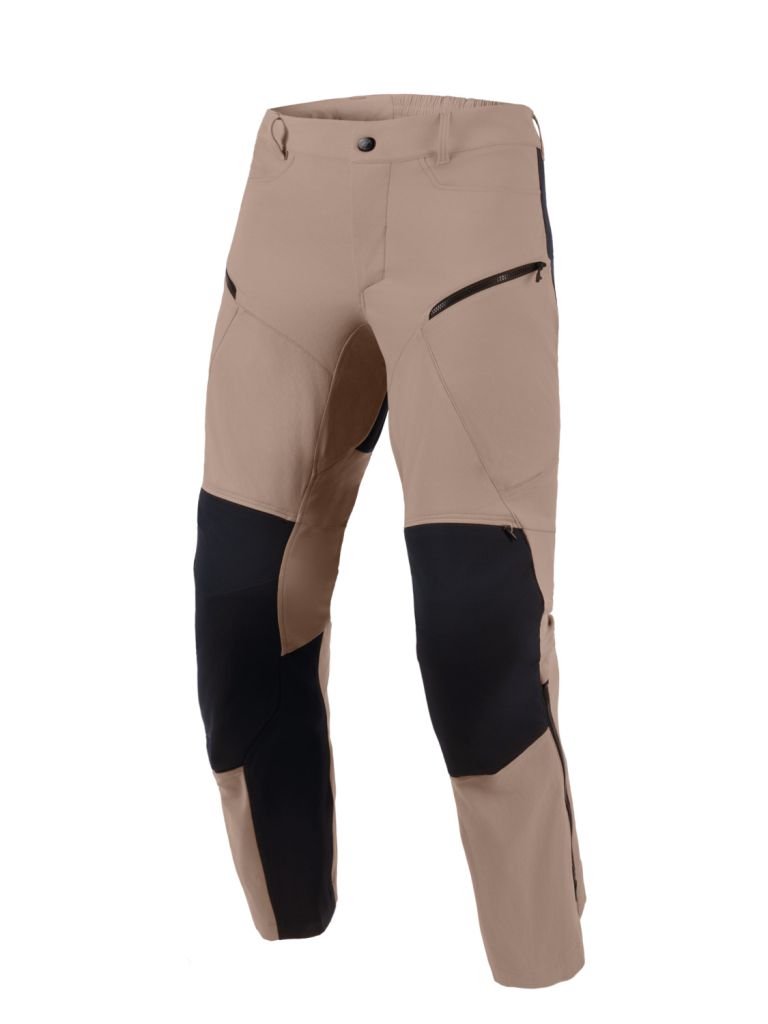 Kalhoty EXPLORE AST, ALPINESTARS (hnědá/černá) 2026