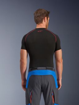 Kalhoty MAXDURA DUAL, ALPINESTARS (modrá/tmavě šedá/oranžová) 2026