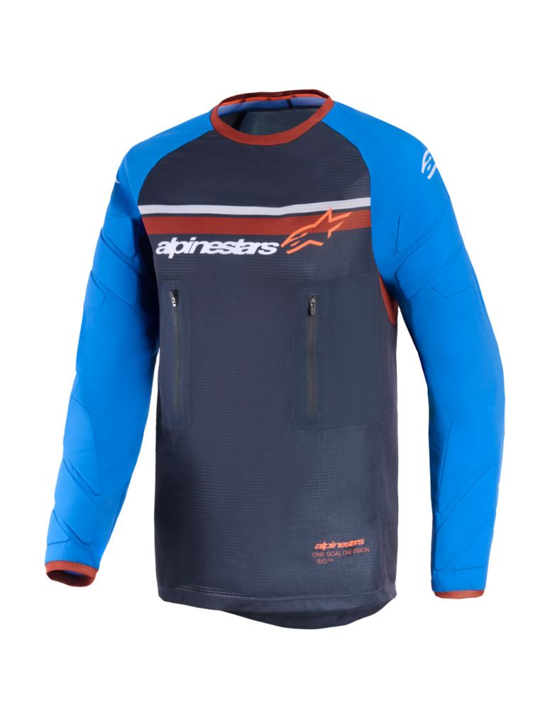 Dres MAXDURA DUAL, ALPINESTARS (tmavo šedá/modrá/oranžová) 2026
