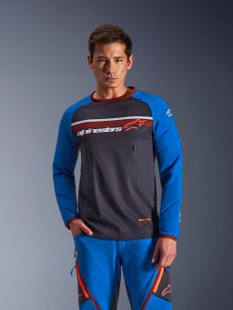 Dres MAXDURA DUAL, ALPINESTARS (tmavo šedá/modrá/oranžová) 2026