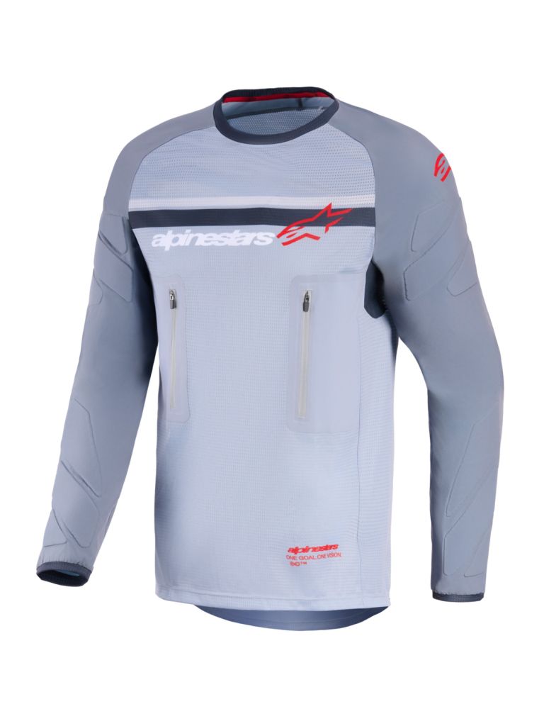 Dres MAXDURA DUAL, ALPINESTARS (svetle šedá/tmavě šedá/oranžová) 2026