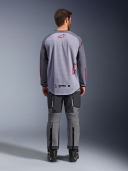 Dres MAXDURA DUAL, ALPINESTARS (svetle šedá/tmavě šedá/oranžová) 2026