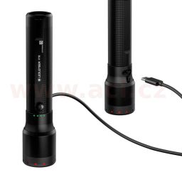 LED LENSER P7R - ruční svítilna, dobíjecí, dosvit 240 m, záruka 7 let