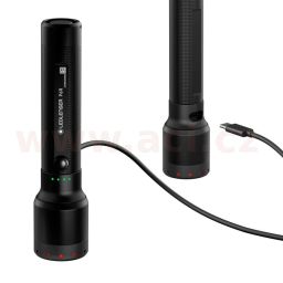 LED LENSER P6R - ruční svítilna, dobíjecí, dosvit 240 m, záruka 7 let