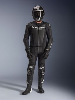 Dvojdielna kombinéza GP FORCE V2, ALPINESTARS (černá/bílá) 2026