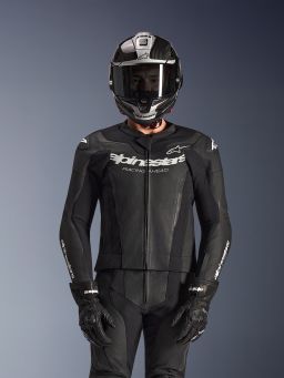 Dvojdielna kombinéza GP FORCE V2, ALPINESTARS (černá/bílá) 2026