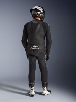 Dvojdielna kombinéza GP FORCE V2, ALPINESTARS (černá/bílá) 2026