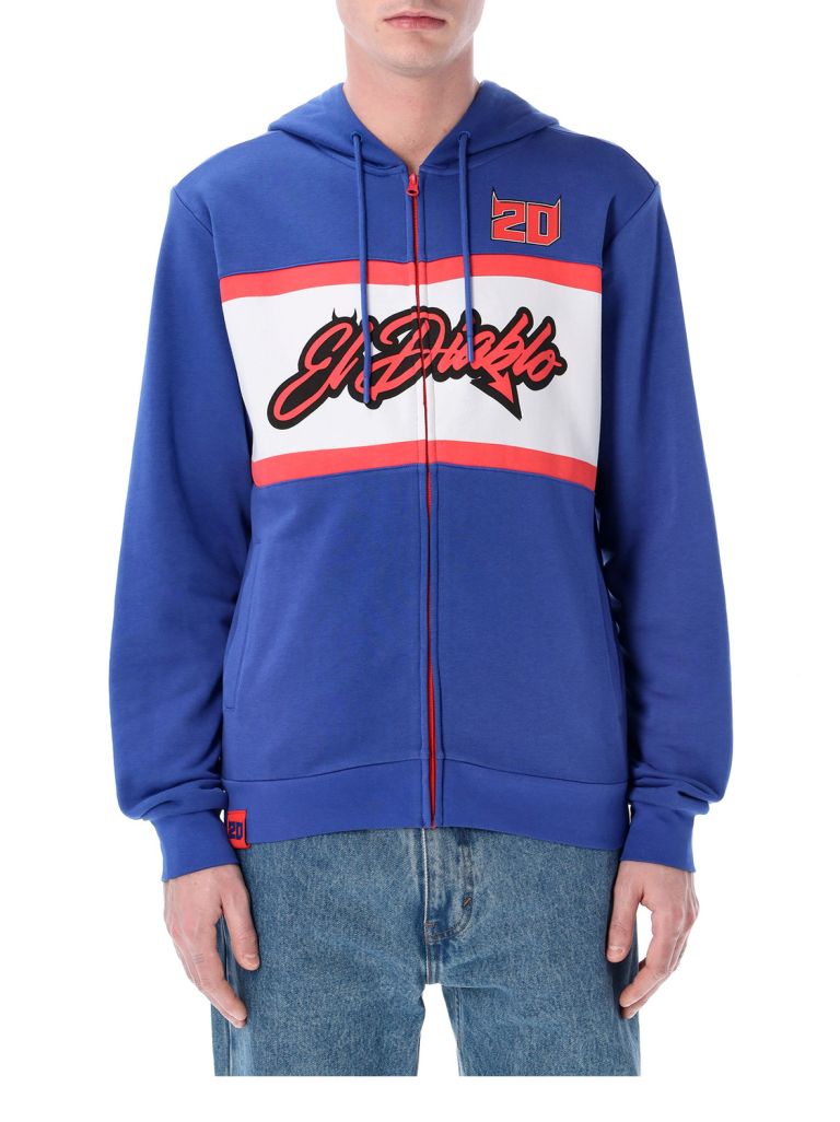 Mikina El Diablo QUARTARARO (modrá)