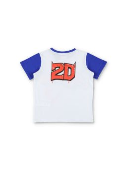 Triko El Diablo QUARTARARO detské (bílá,modrá)