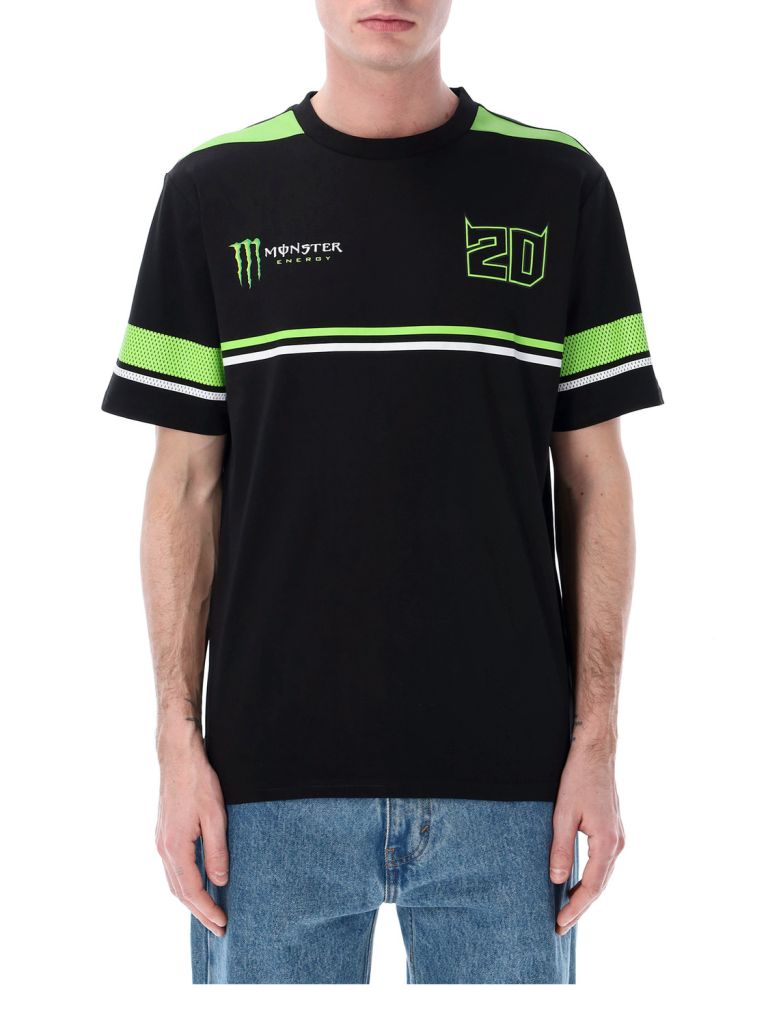 Triko Fabio QUARTARARO - MONSTER ENERGY (černá,zelená)